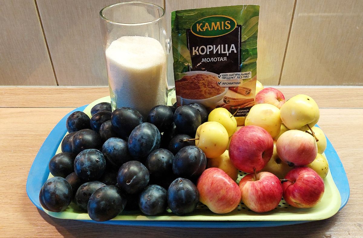 Сливово-яблочный джем: легко и без хлопот