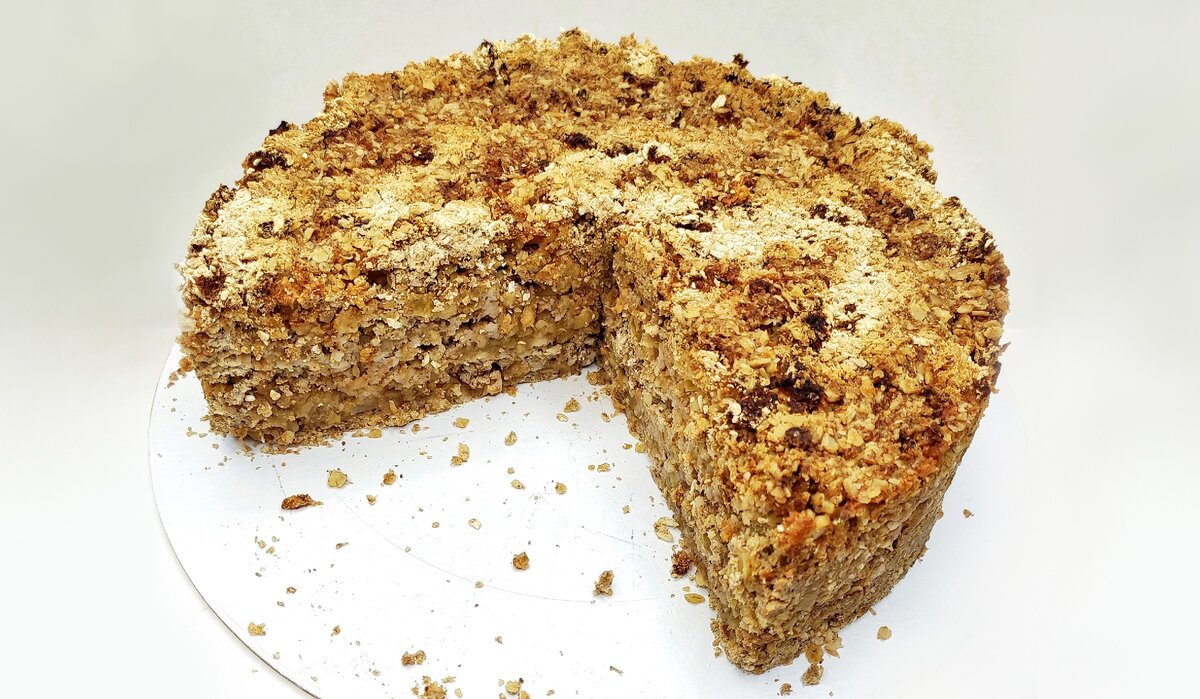 Веганский яблочный пирог без теста: здоровый и вкусный