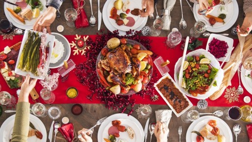 Праздничный стол без излишеств