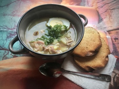 Зимний куриный суп без зажарки — душевно, просто и сытно