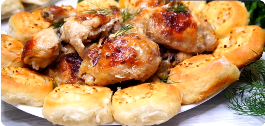 Нежная курица с ароматными пампушками: идеальный семейный ужин