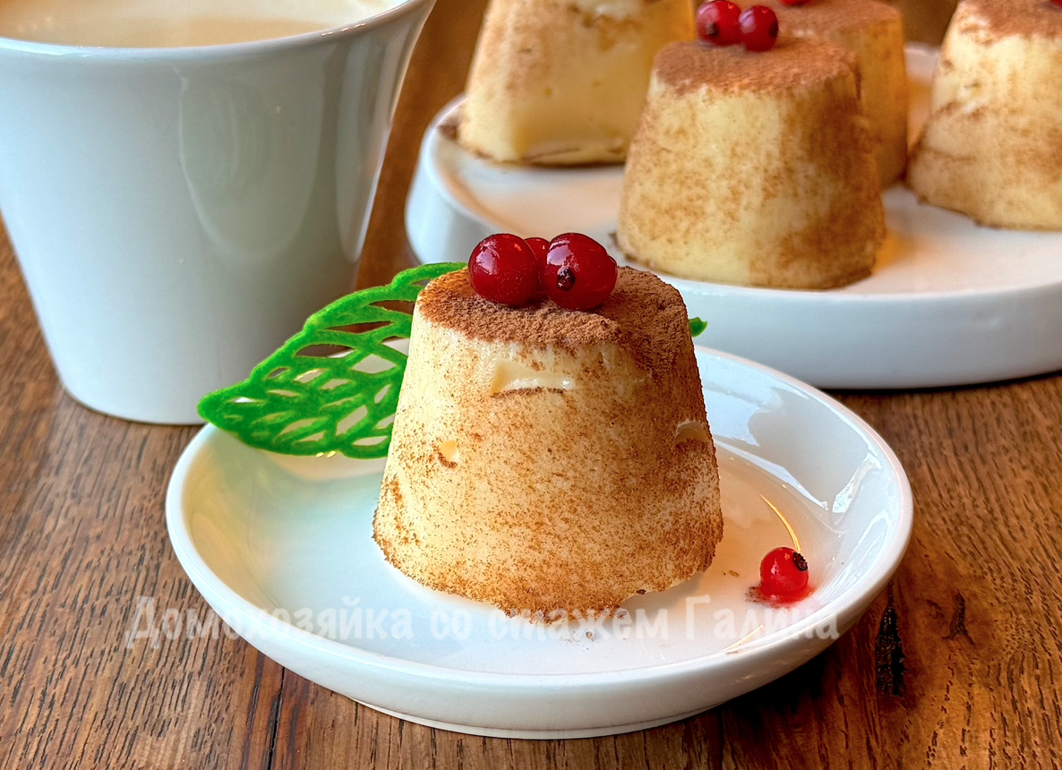 Нежный десерт из молочного коктейля: легко и быстро