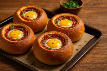 Мини-шакшука: идеальный завтрак за считанные минуты