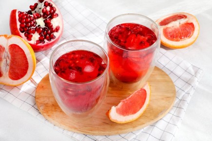 Необычный гранатовый лимонад: освежающий рецепт с грейпфрутом и гренадином