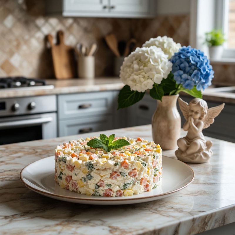 Оливье с мясом: секреты идеального салата