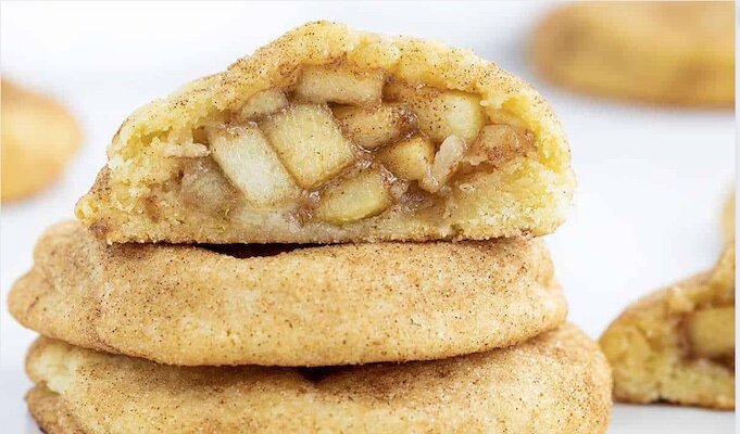 Секреты идеального печенья: как объединить сникердудлы и яблочный пирог