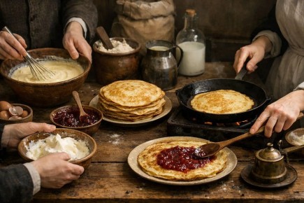 Кулинарное путешествие по миру блинов