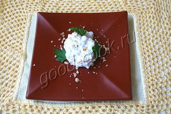 Нежный орехово-сметанный соус для гастрономического удовольствия