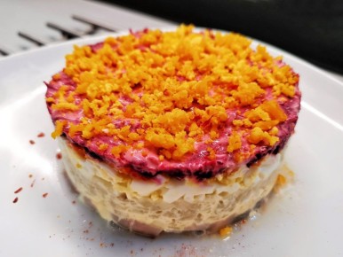 Кетоселедка под шубой