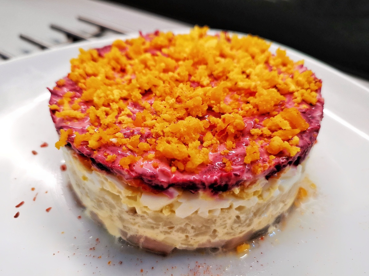 Кетоселедка под шубой