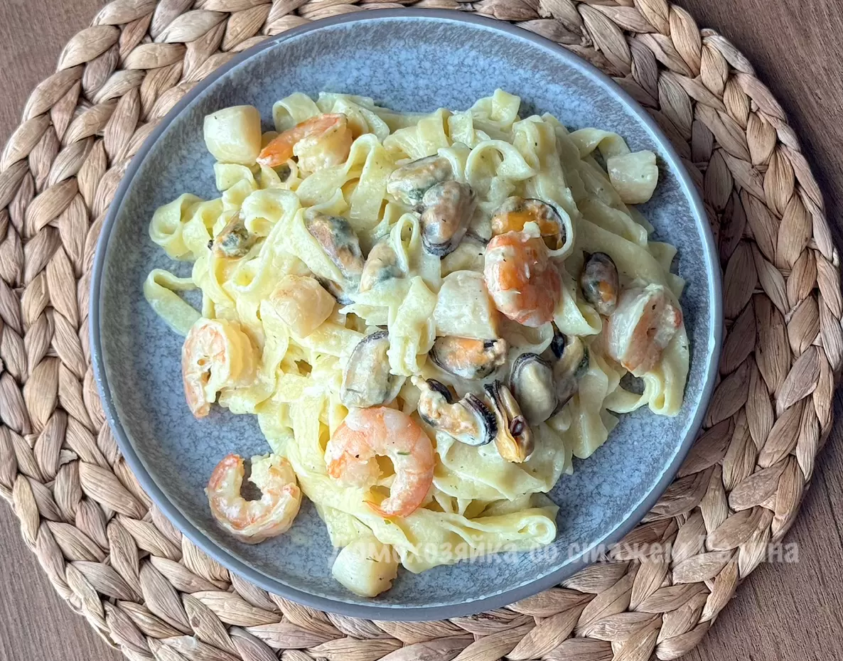Кулинарный шедевр: домашняя паста с морепродуктами