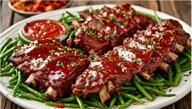 Сочные свиные ребрышки на гриле: раскройте секреты идеального соуса