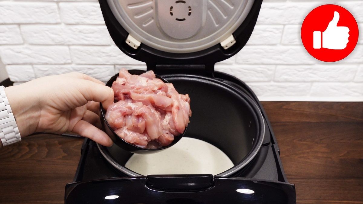 Курица в сырном соусе: быстро и вкусно в мультиварке