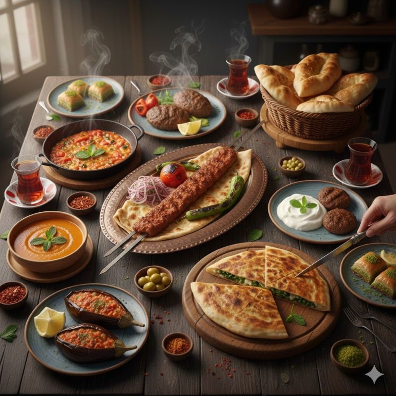 вкусное путешествие по турецкой кухне