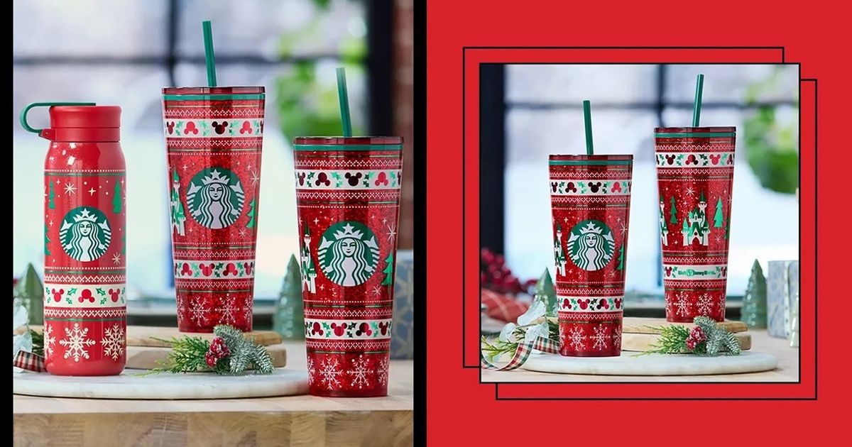Новые праздничные стаканы от Starbucks и Disney